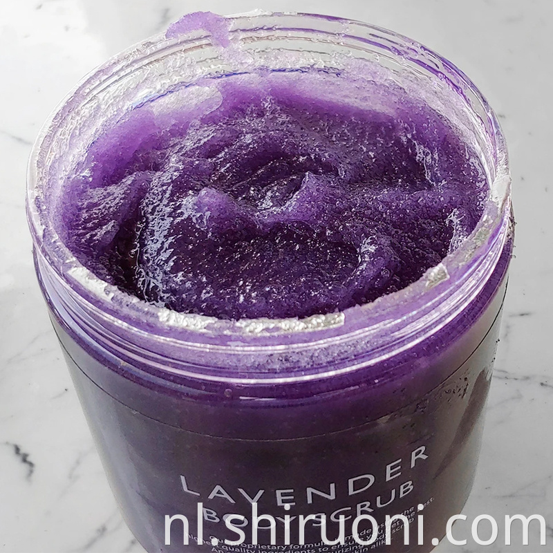 lavender body scrub